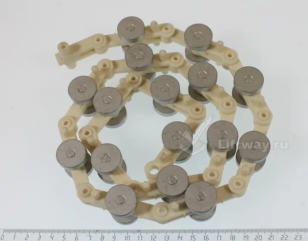 Цепь роликовая огибающая торца балюстрады эскалатора otis xo-508. Цепь балюстрады. Цепь поручня эскалатора kone. Цепь балюстрады. Цепь отклоняющая балюстрады (2 подшипника 17 пар).