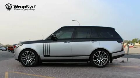 Range Rover Vogue - Black Metallic wrap WrapStyle