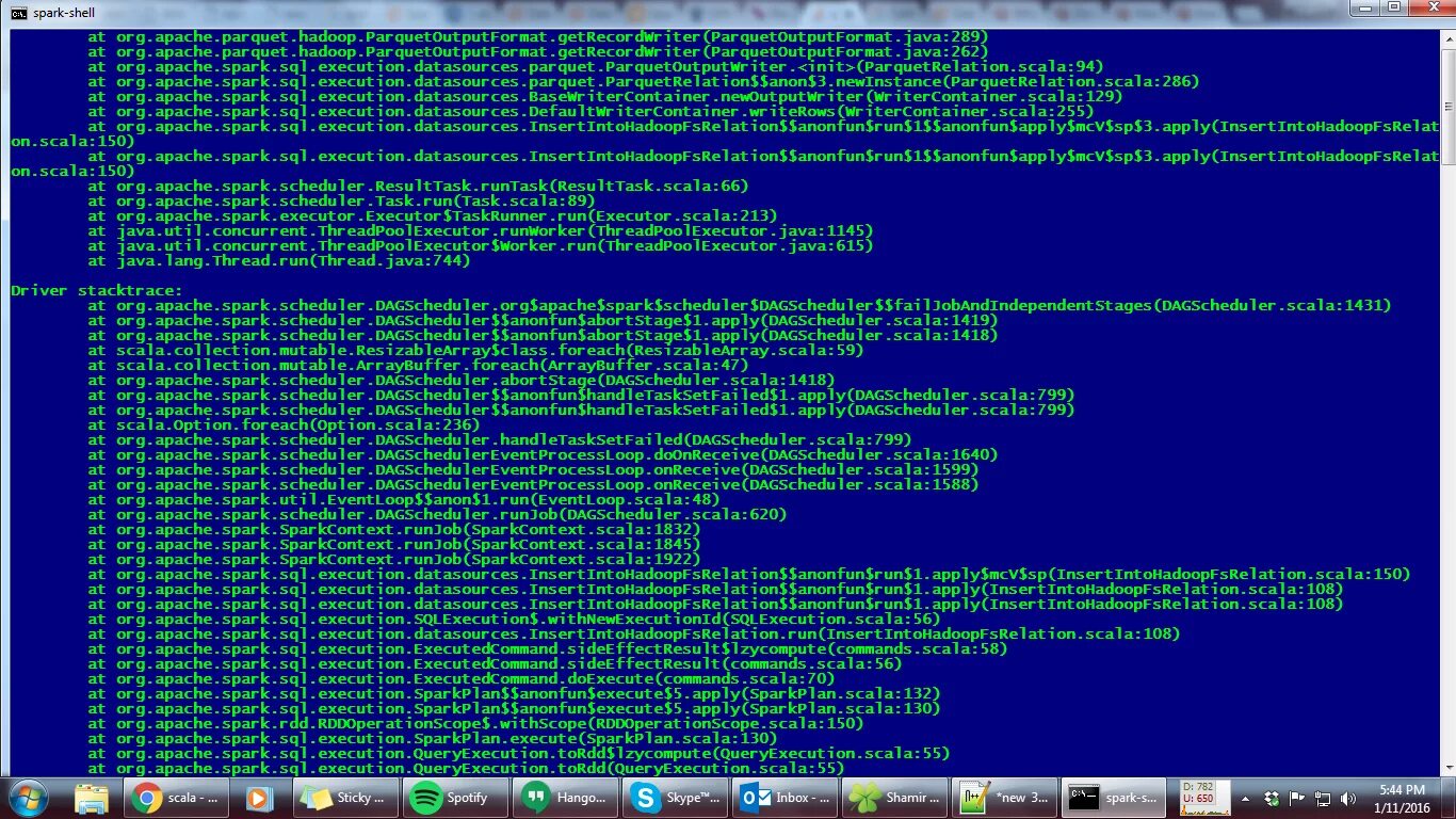 Scala sql