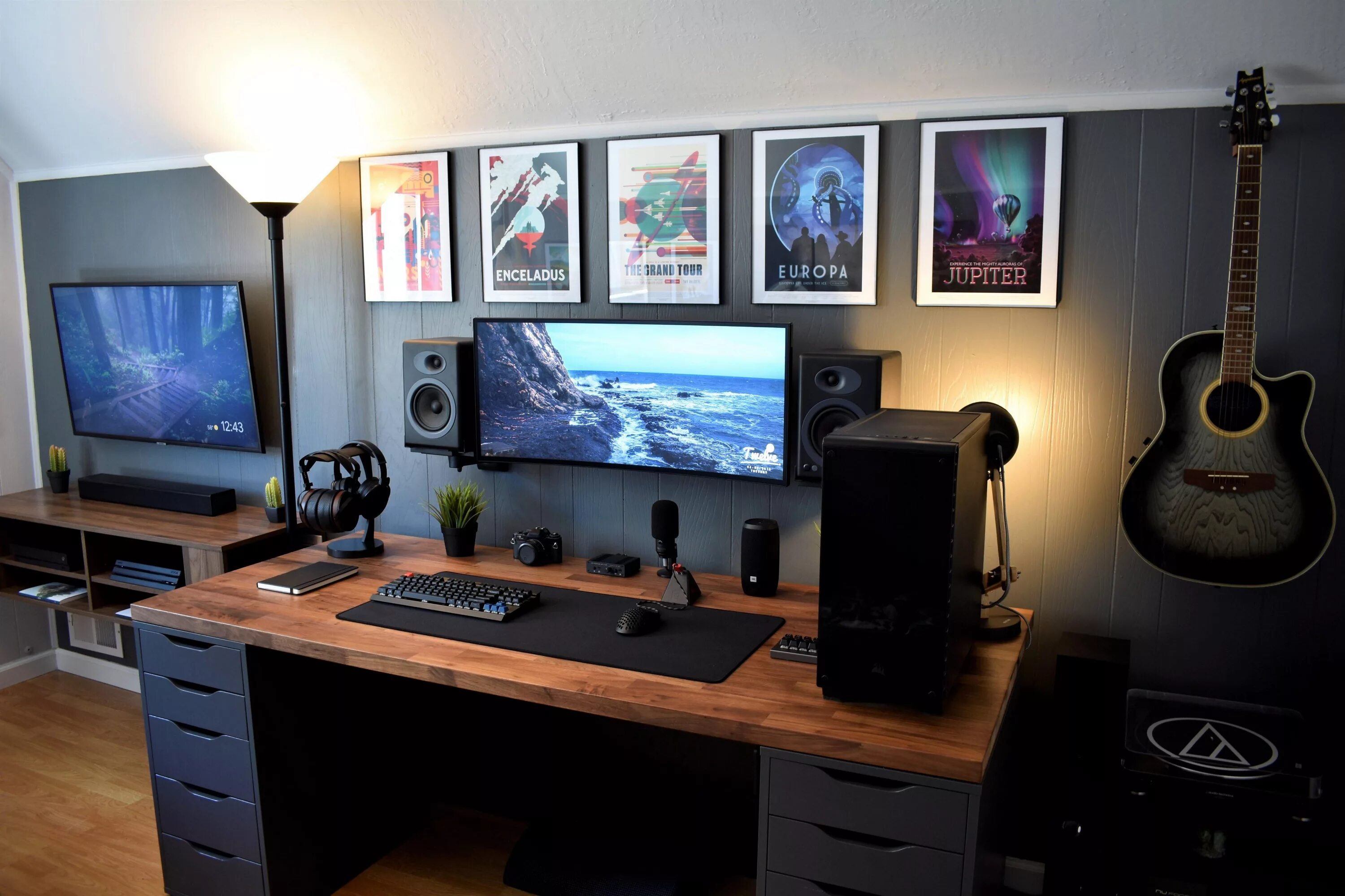 Desk setup