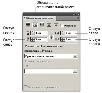 Отступы снизу сверху