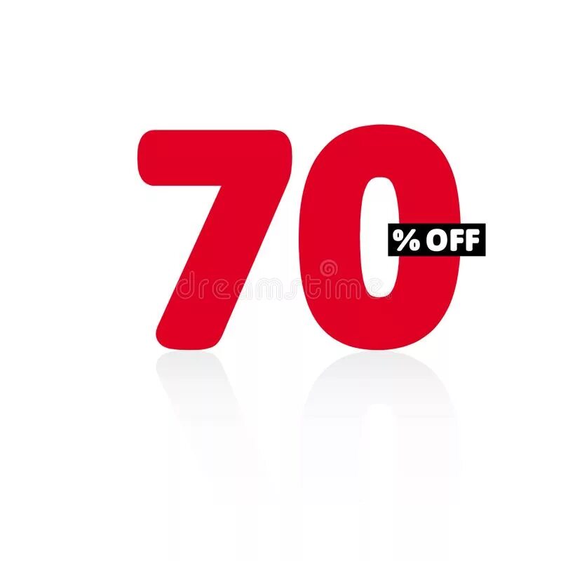 70 off