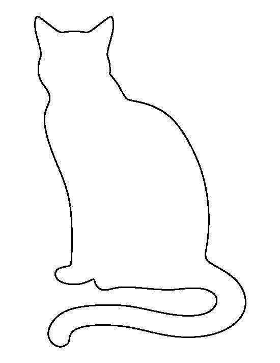 Кот шаблон