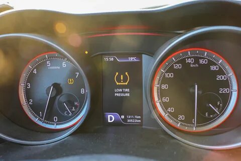 Low tire pressure