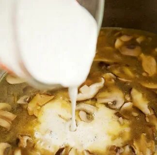 Creamy mushroom