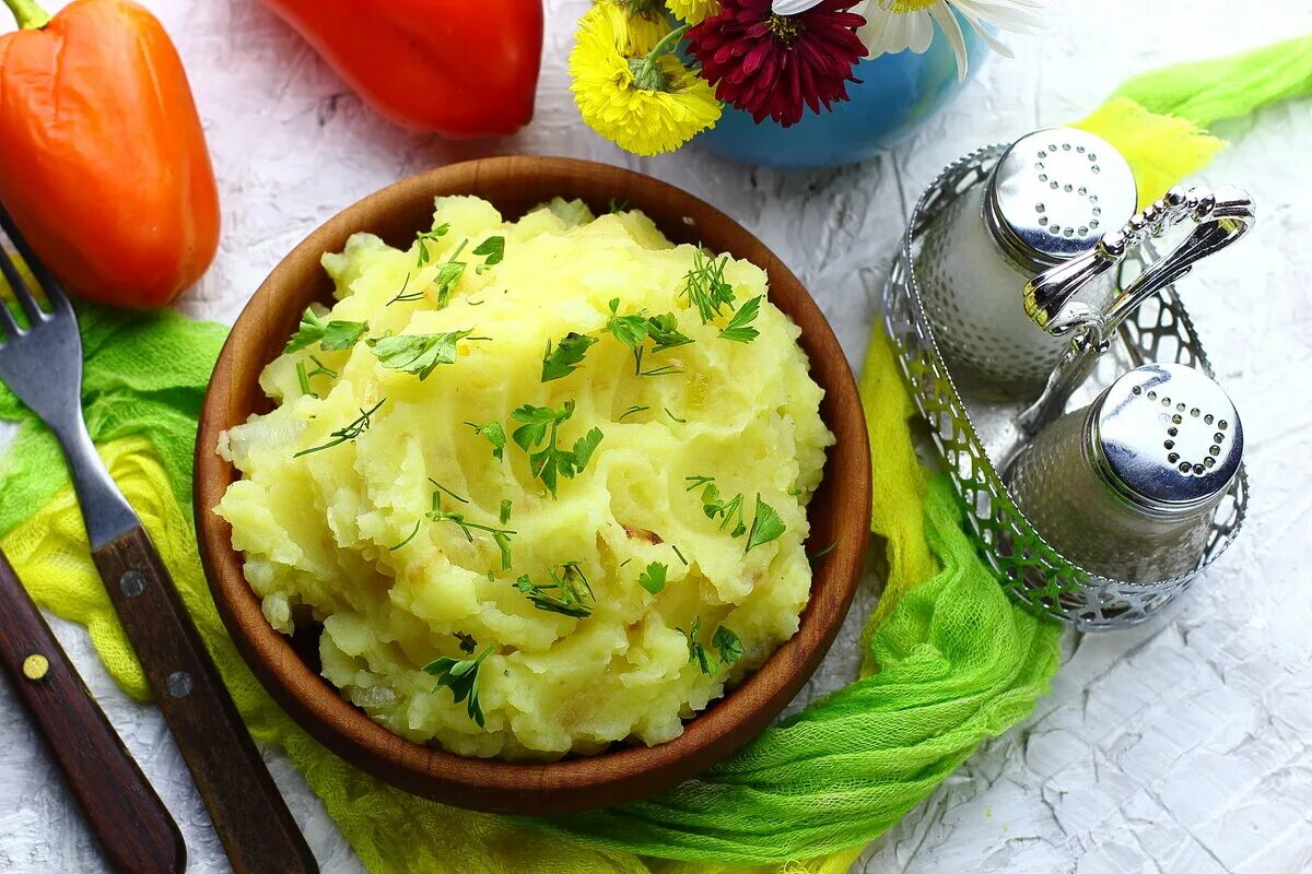 Пюре картофельное - простой и вкусный рецепт с пошаговыми фото