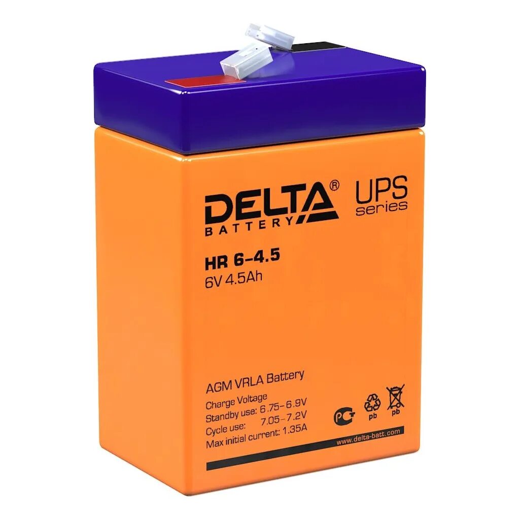 Батарея кислотных аккумуляторов. Delta DTM-6045 6v 4.5Ah. Delta DT 6045 (6v / 4.5Ah). Аккумуляторная батарея Delta Battery DT 6045 4.5 А·Ч. Аккумулятор Delta DTM 6045.