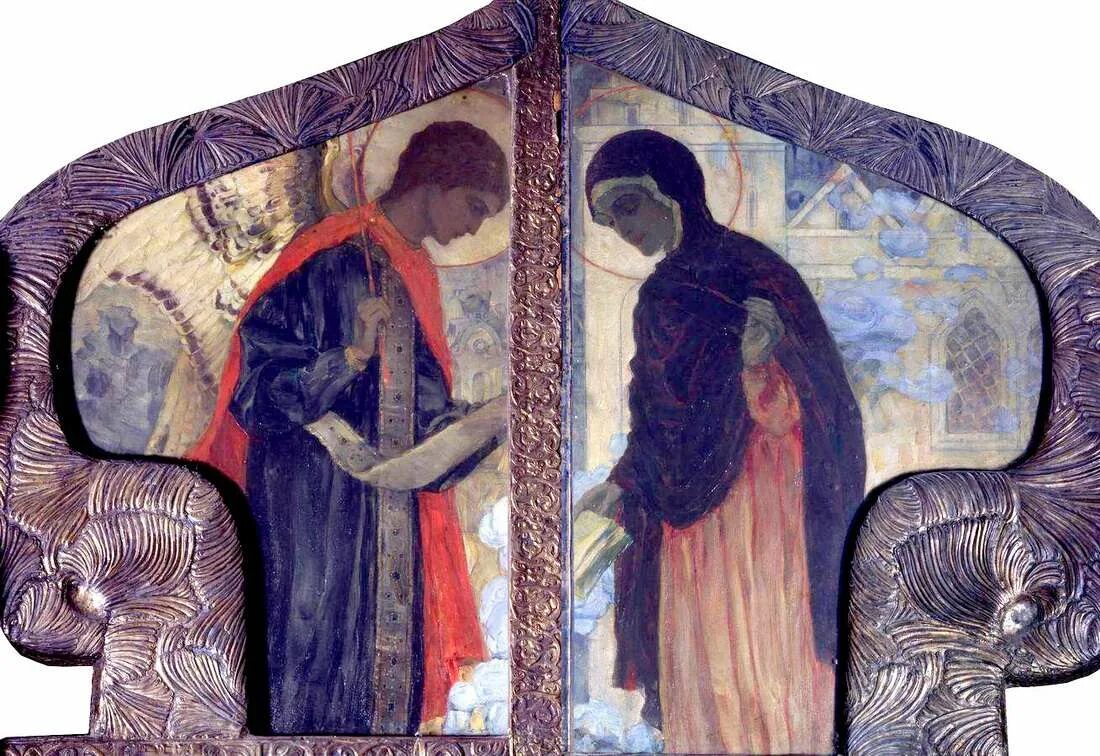 Благовещение васнецов. Благовещение васнецов