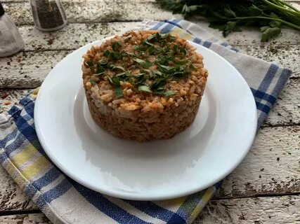 Килька с рисом