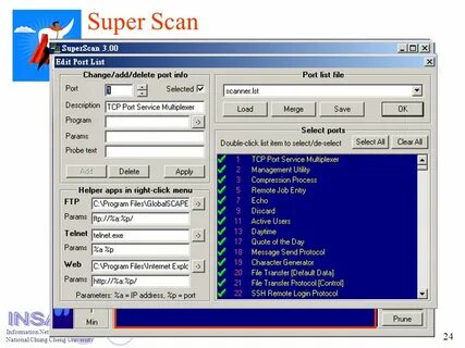 Port scanner