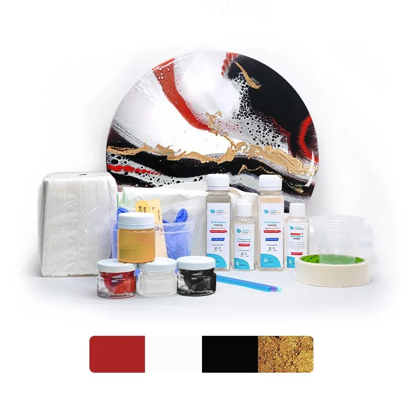 Эпоксидная смола crystal epoxy resin. Набор со смолой. Творческий набор с эпоксидной смолой. Набор из баксидной смолы. Набор alx studio resin art - 8.