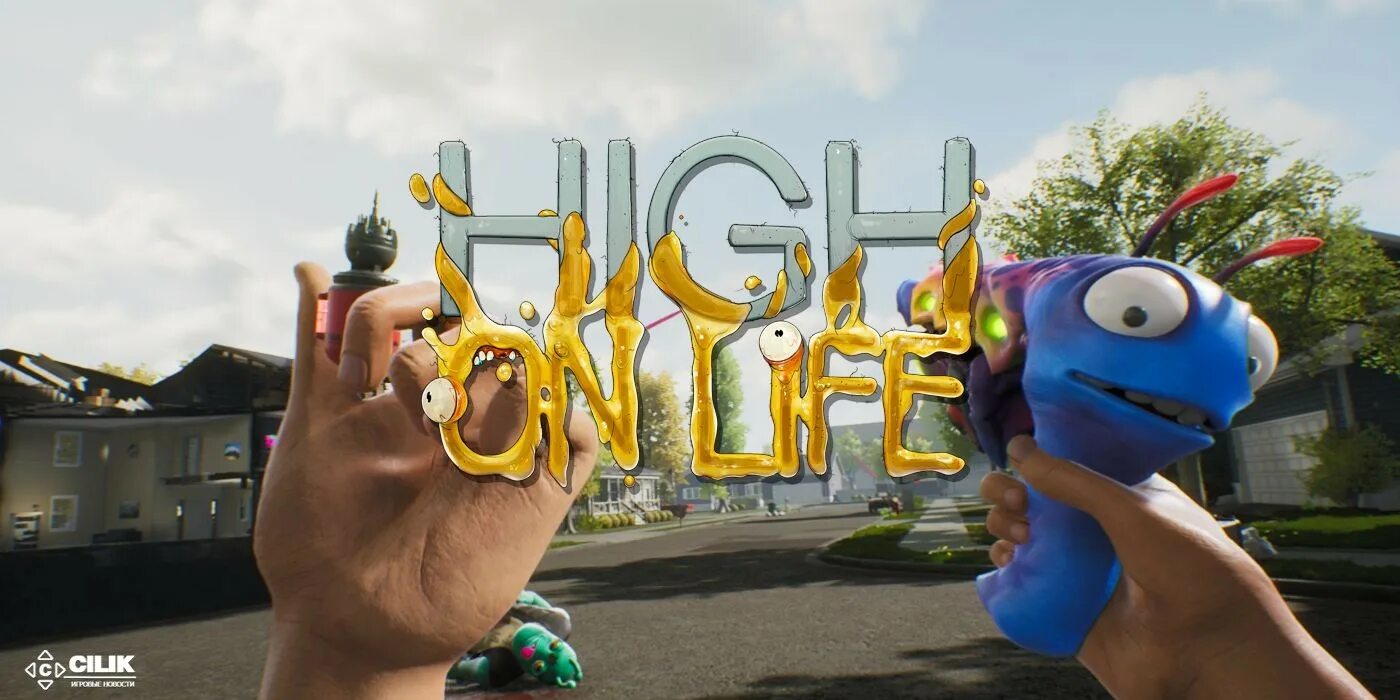 Highonlife-insaneramzes. High on Life обложка игры. High on Life персонажи.