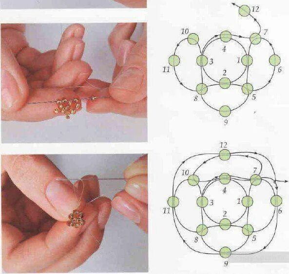 Плетение колец из бисера для начинающих пошагово. Как плести Колечки из бисера цветочки. Схемы плетения из бисера кольца для начинающих пошагово. Как плести Колечки из бисера пошагово. Как сплести кольцо для начинающих
