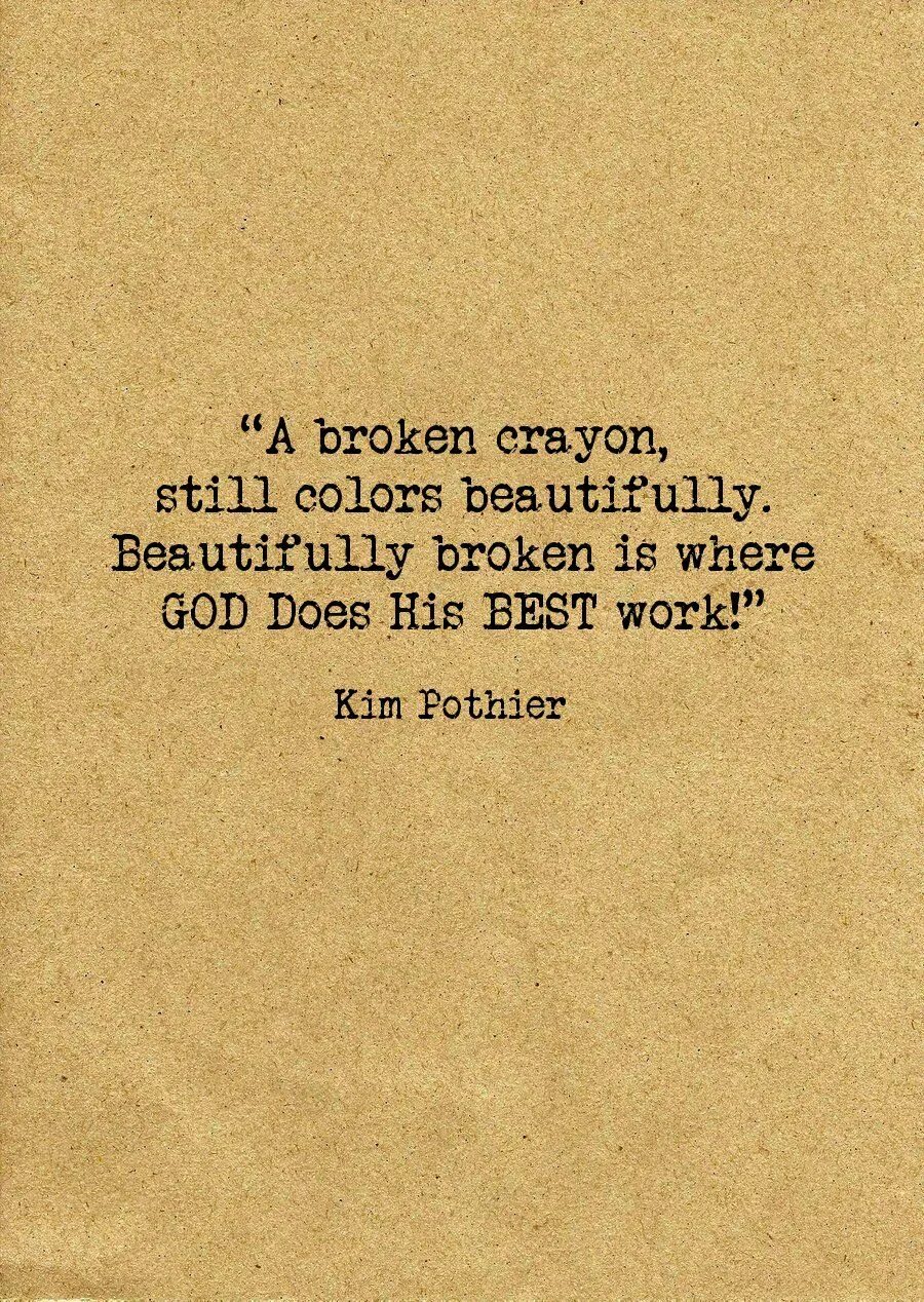 Back when i was broken