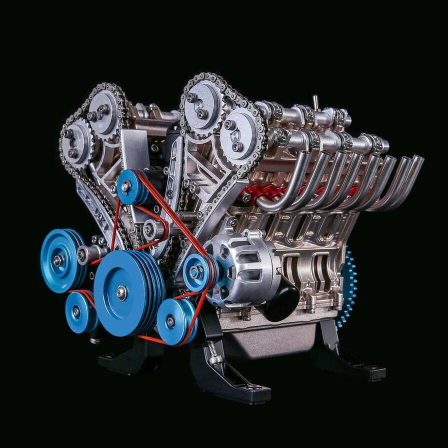 Конструктор двигателя v8. Мини двигатель v8 teching dm118. v8 engine model dm118. v8 engine model kit. модель двигателя двс v8.