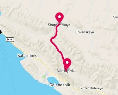 Агой на карте краснодарского