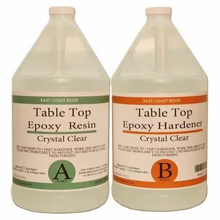 TABLE TOP EPOXY RESIN 2 Gal kit for Super Gloss Coating - Walmart.com - Wal...