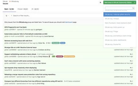 Gitlab api