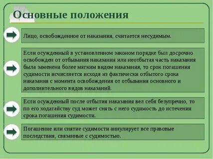 Элементы объективной стороны противоправного деяния