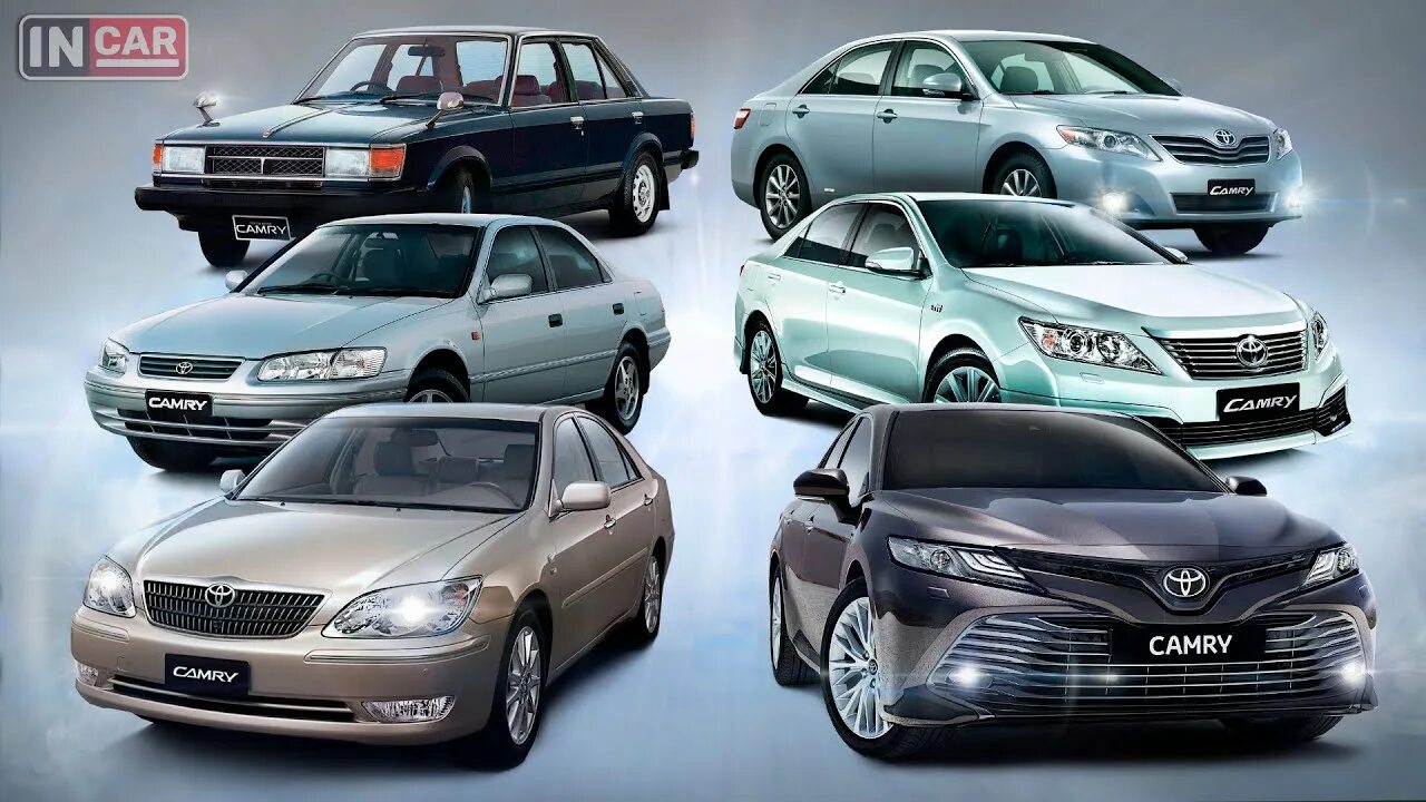 Тойота камри все поколения. Тойота камри все поколения. Тойота камри 30 кузов. Toyota camry v6 2004. Тойота камри кузова по годам.