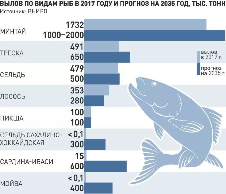 Сколько рыб в россии