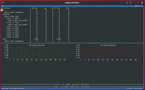 Run interface