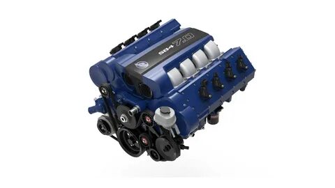 Mercury Racing LS7 SB4 7.0 Crate Engine Offers 750 Horsepower For.