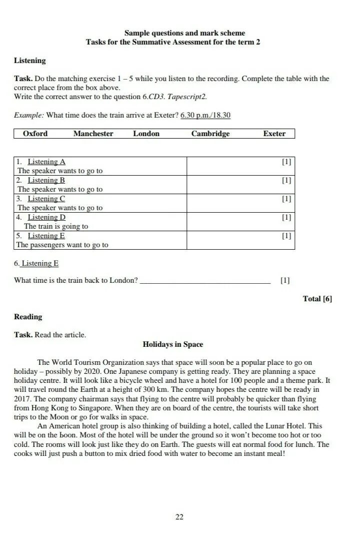 Sample questions and mark scheme. Tasks for the summative assessment for the term 4 класс. summative test 3 family and friends 3. summative section assessment term 4-1. variant #2 for grade 9 answer. listening task for 7 grade.