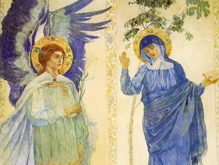 Благовещение васнецов. Благовещение васнецов