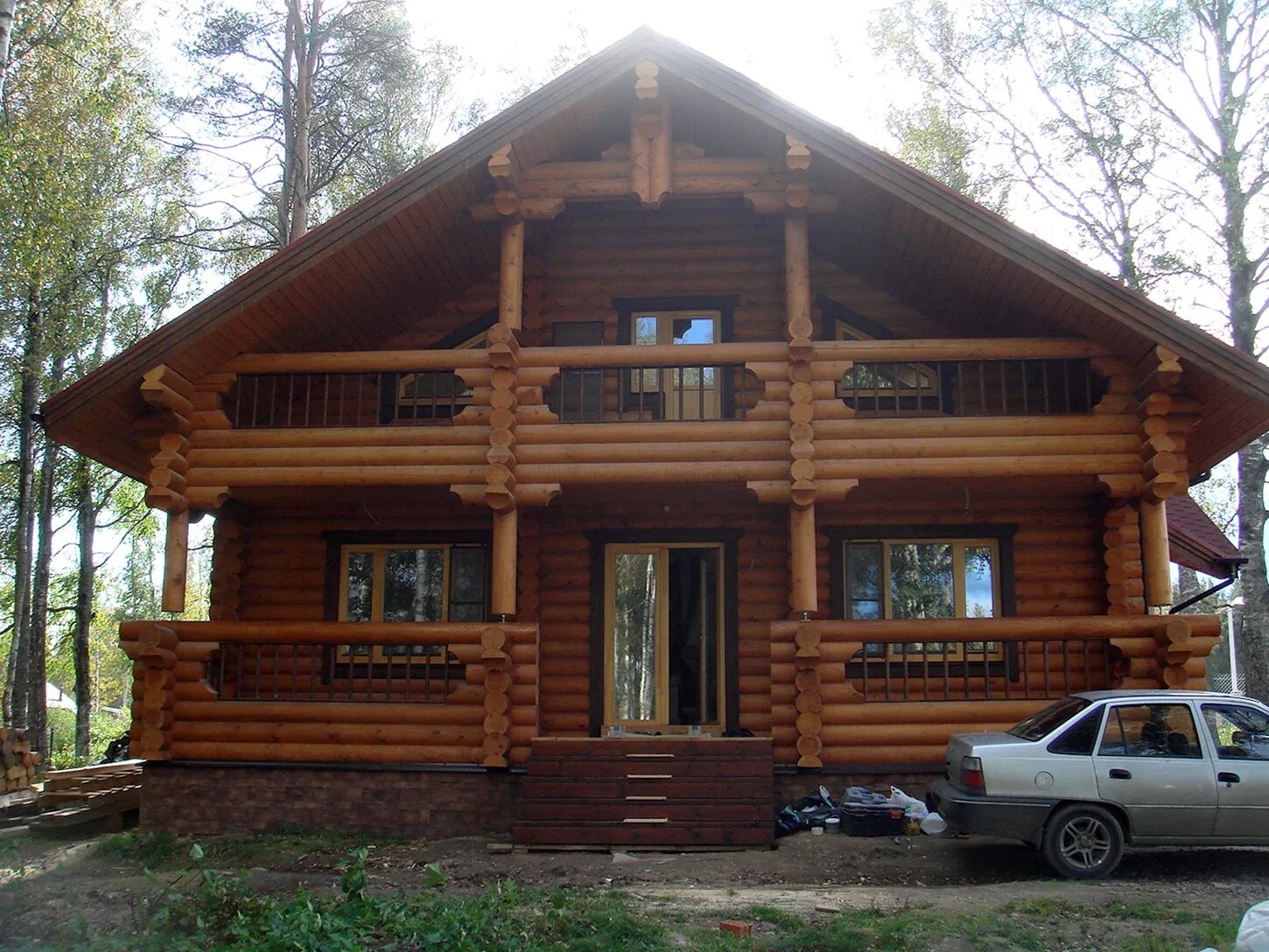 Курганские срубы