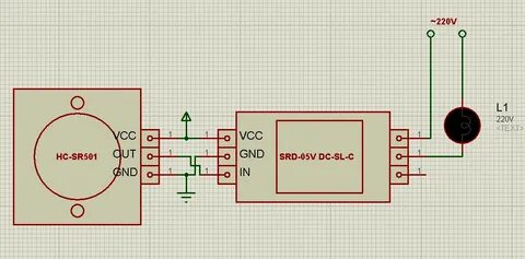 Схема датчика движения hc sr501