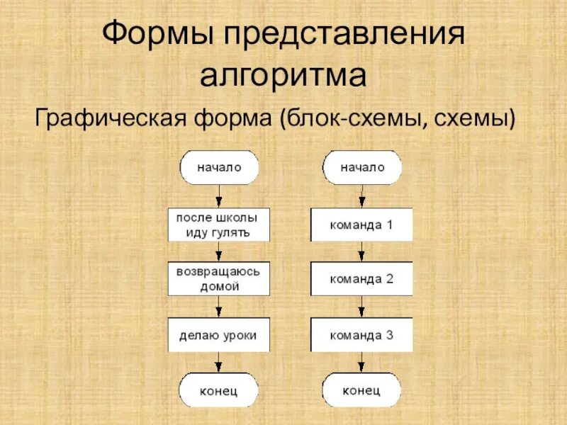 Опишите линейные алгоритмы