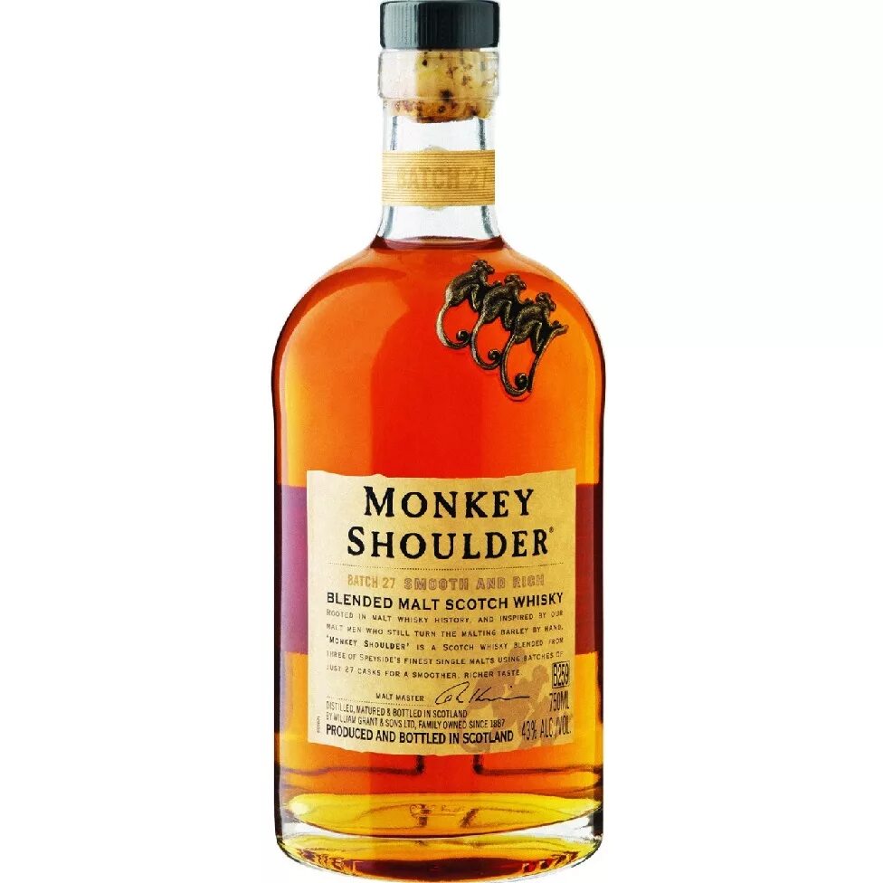 Манки Шоулдер виски. Виски Monkey Shoulder, 0.7 л. Виски манки шолдер 0,70. Виски манки шолдер 0.7. Манки 0.7