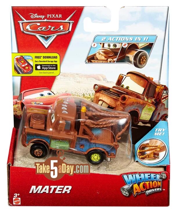 Машинка Mattel cars Mater. Mattel Тачки Wheel Action Drivers. Погрузчик Mattel Тачки Wheel Action Drivers Мэтр (dkv38/dkv40) 1:55 9 см. Cars Daredevil Garage машинки.