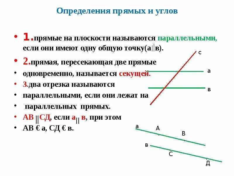 Два отрезка называются параллельными если они лежат. Два отрезка называются параллельными если они лежат