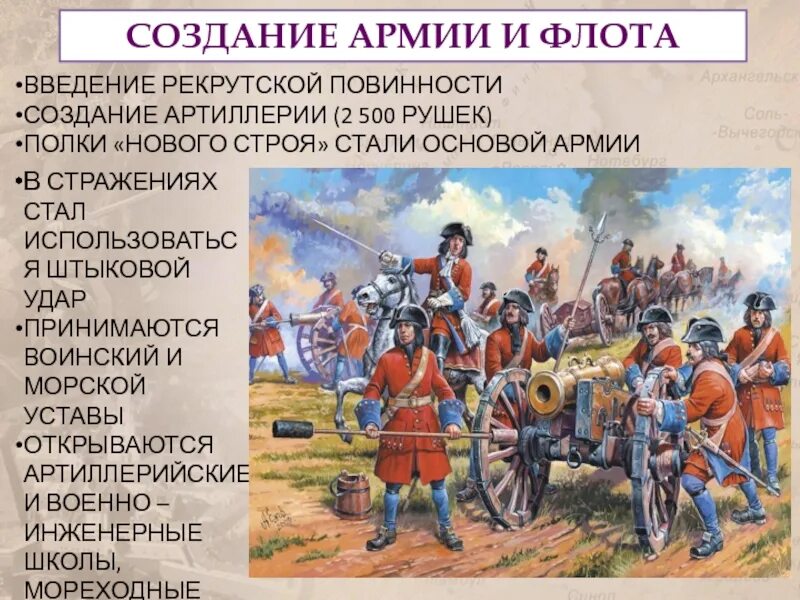 Формирование нового полка. Создание армии и флота. создание рекрутской армии. полки нового строя регулярная армия рекрутская повинность. военные рекруты повинности.