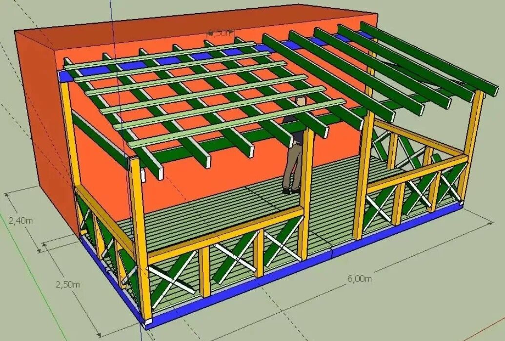 Расчет веранды. Сарай с односкатной крышей 4х6. Беседка 3на5 односкатная. Односкатная крыша 7 метров. Каркас односкатной беседки 3х3 металл.