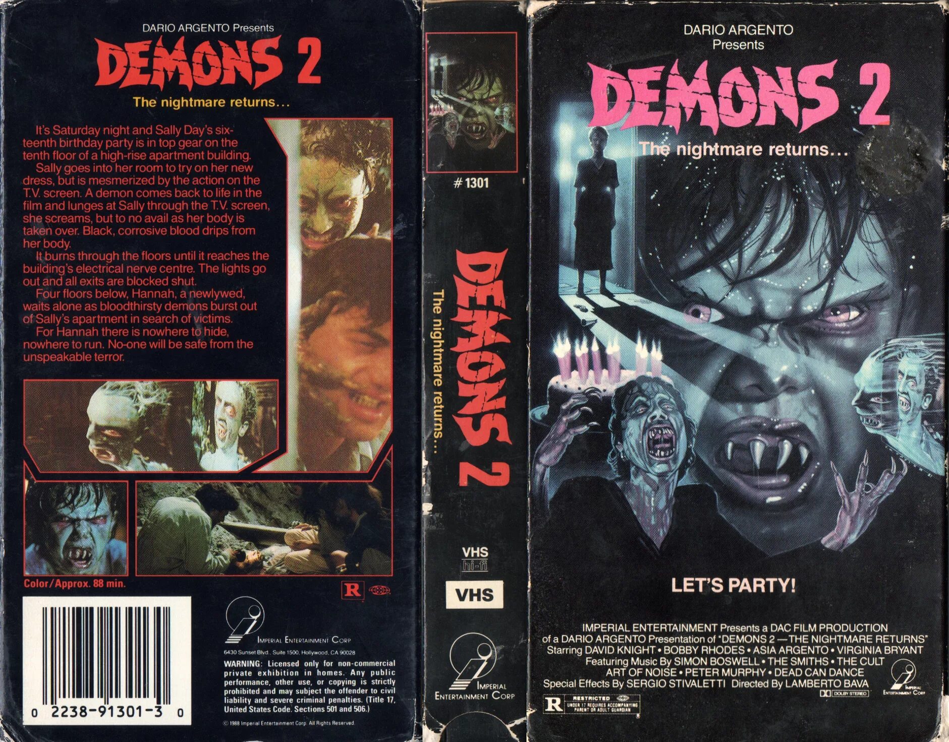 Демоны 2 Дарио Ардженто. Demon movies