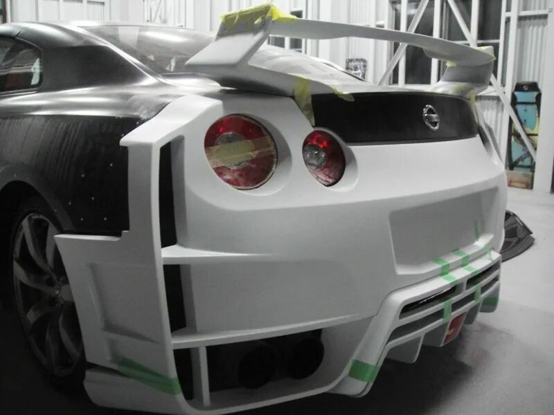 A widebody Nissan GT-R in Auto Axell's view - Ultimate Car Blog