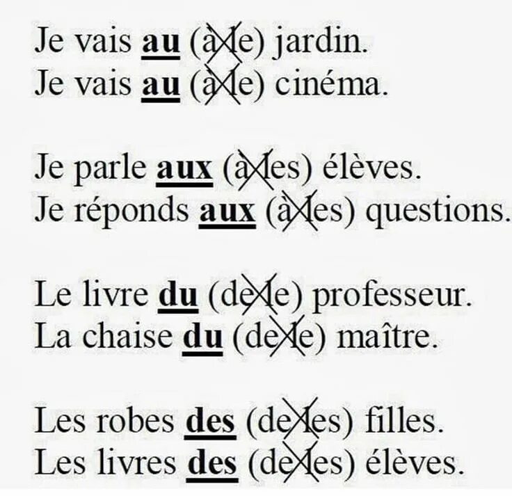 Языков ау. Les articles contractés во французском языке. Au французский. De le во французском языке. Les articles во французском языке.