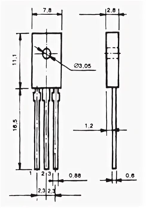 Корпус то 2. Кт-27-2(то-126). то-126 корпус. кт-26 корпус. то-126 корпус транзистора.