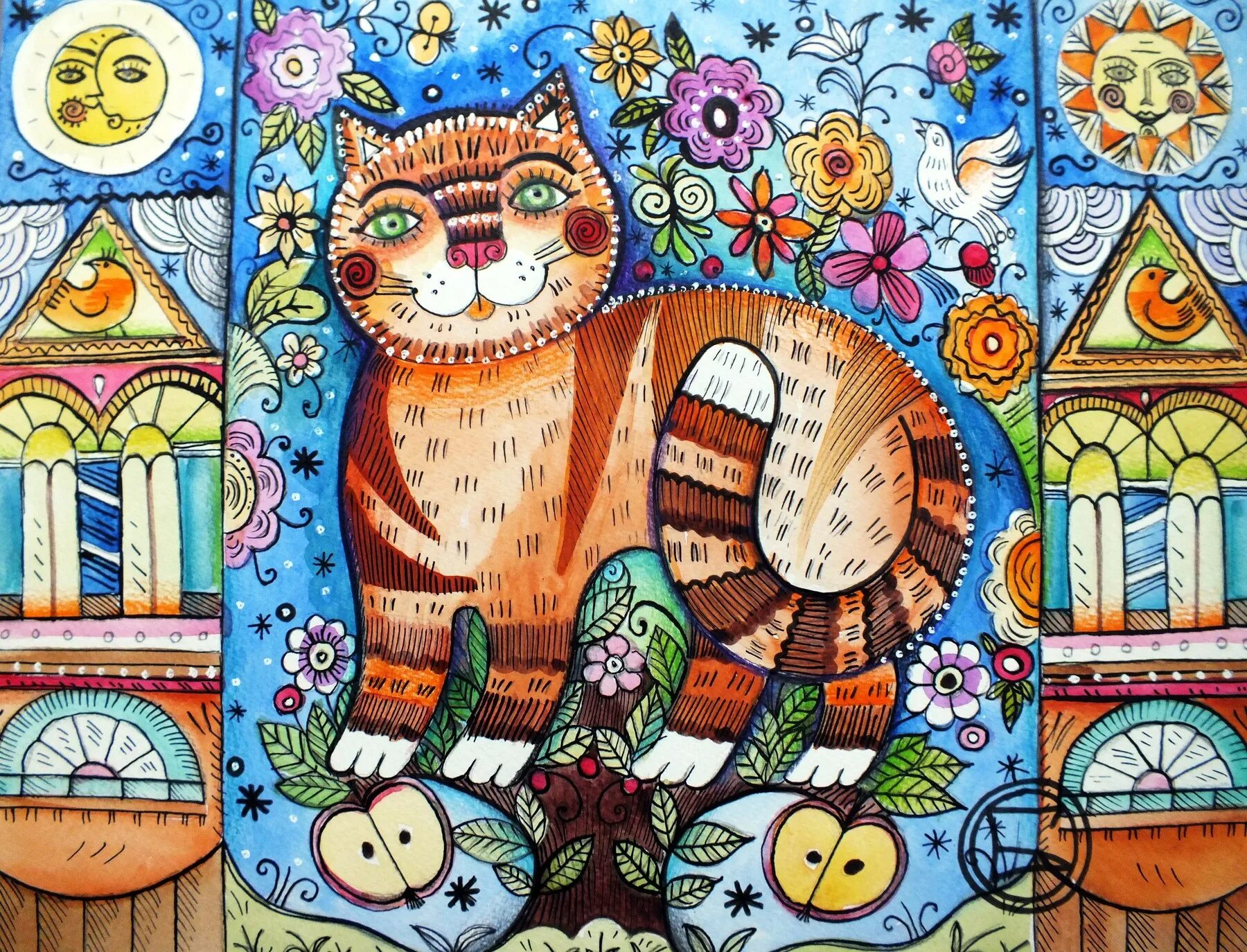 Декоративный кот рисунки. Декоративный кот рисунки. Стилизованная кошка. Кошки декоративно прикладное искусство. Кошки декоративная композиция.