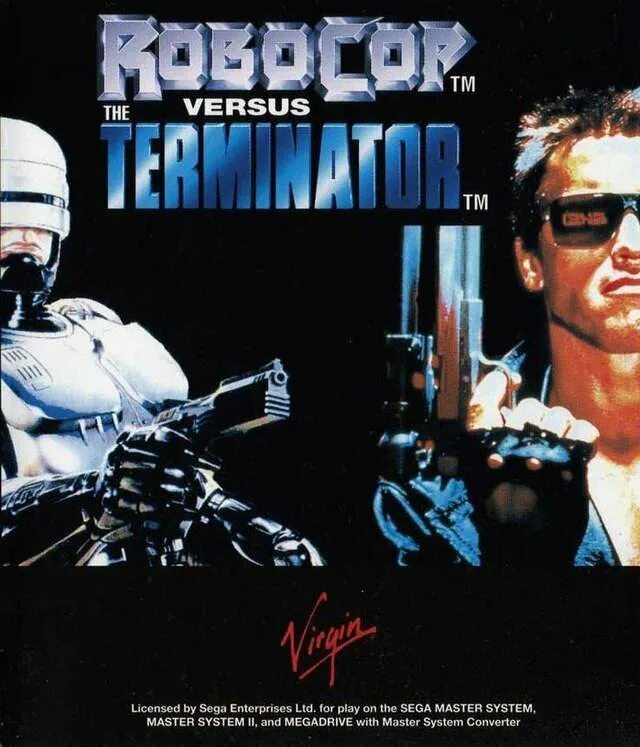 Terminator v. Обложка Sega Genesis Robocop vs Terminator. Сега картридж Robocop Terminator. Robocop Sega картридж. Игра Sega: Robocop versus Terminator.