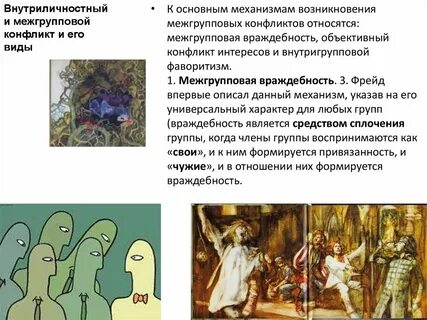 Механизм возникновения конфликта