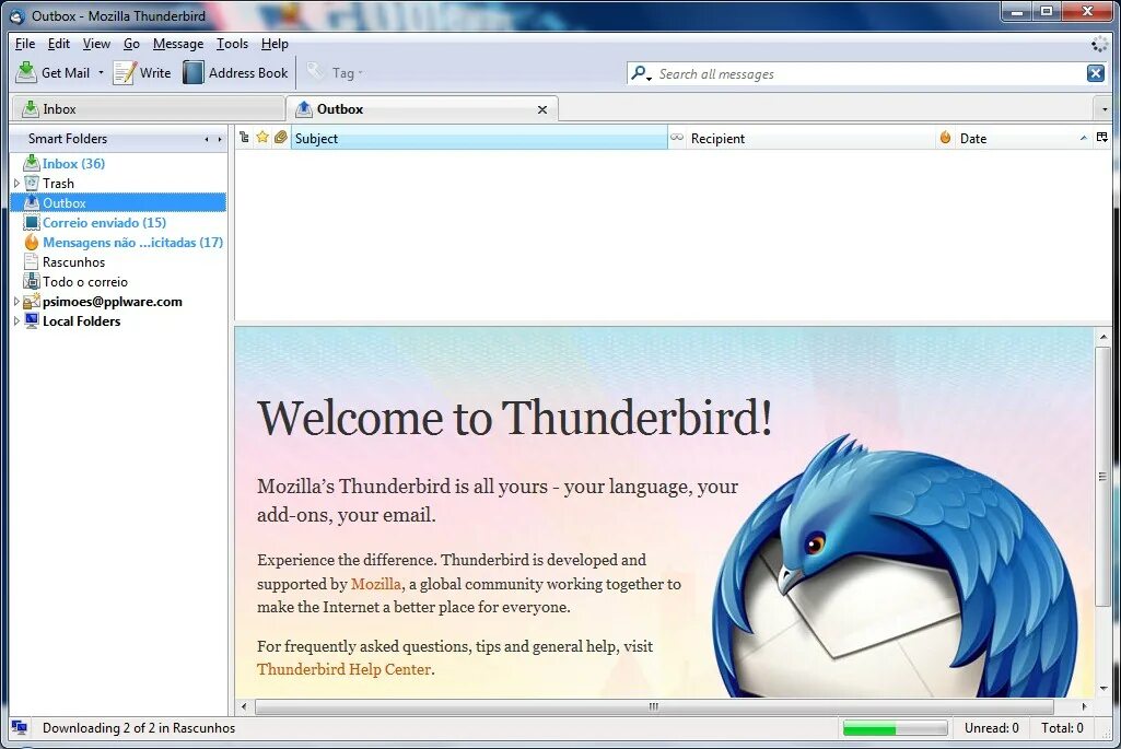 Thunderbird. Почта Mozilla Thunderbird. Portable почтовый клиент. Thunderbird Portable. Thunderbird перевод