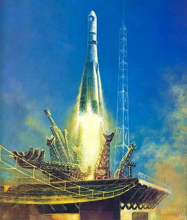 Как называлась ракета гагарина первый полет. Ракета Восток 1 Гагарина. Космический корабль Восток 1 Юрия Гагарина. Восток 1 Гагарин 1961.
