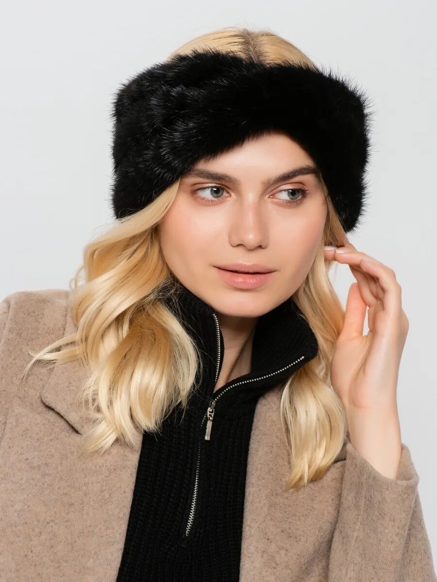 Меховая повязка для женщин. Повязка норка. Повязка из меха. Меховая повязка из норки. Повязка норка.