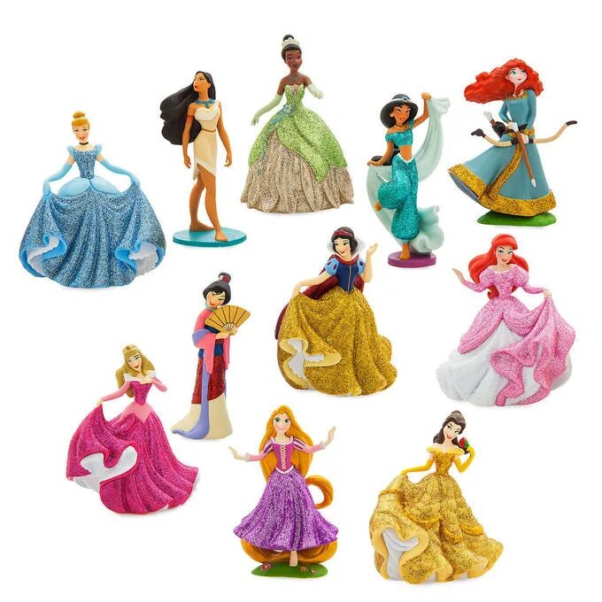Принцессы диснея купить. Фигурки Дисней набор принцесс мини аниматор 20 стор. Куклы принцессы Диснея Бель. Статуэтка принцесса. Фигура Диснеевских принцесс.