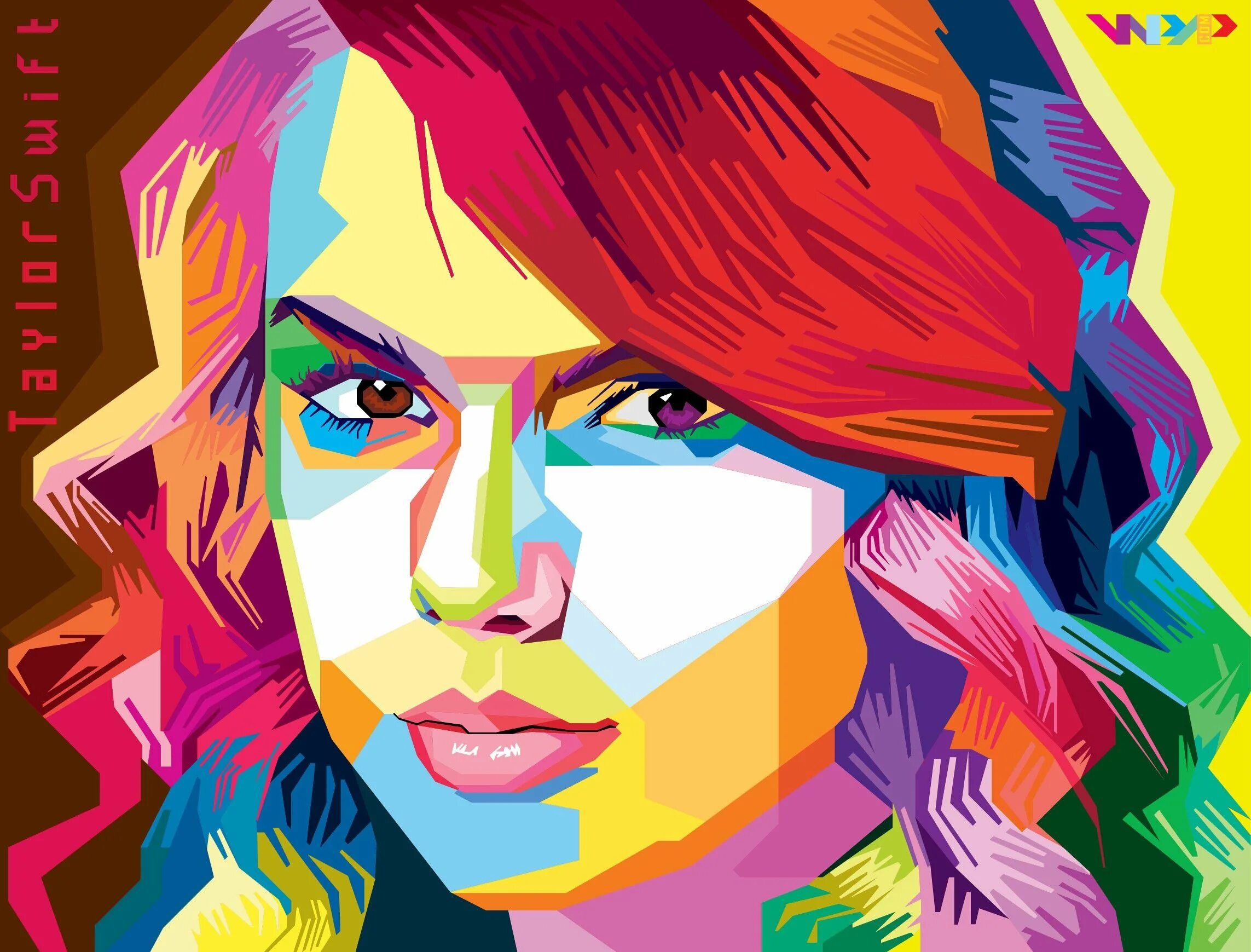 WPAP / Wedha's Pop Art Portrait Modern Abstract Picasso - Etsy Pop art portraits