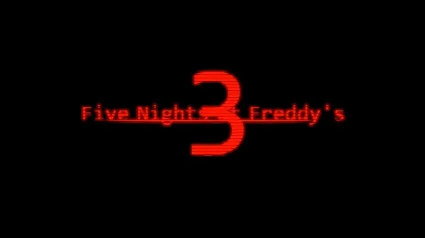 FNAF 3 логотип. Надпись ФНАФ 3. FNAF 3 надпись. Five Nights at Freddy's 3 надпись. Читы файв